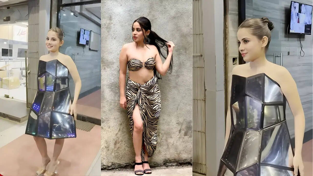 Urfi Javed की इस अनोखी ड्रेस ने उड़ाए सबके होश