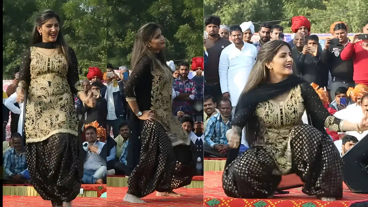 Sapna Choudhary ने 'चसका रेड फरारी' गाने पर नीचे बैठकर लगाएं जबरदस्त ठुमके