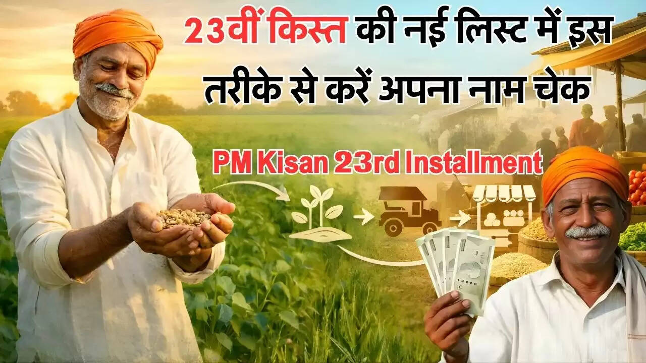 23वीं किस्त की नई लिस्ट में इस तरीके से करें अपना नाम चेक