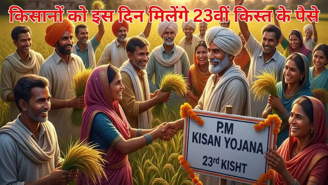 किसानों को इस दिन मिलेंगे 23वीं किस्त के पैसे
