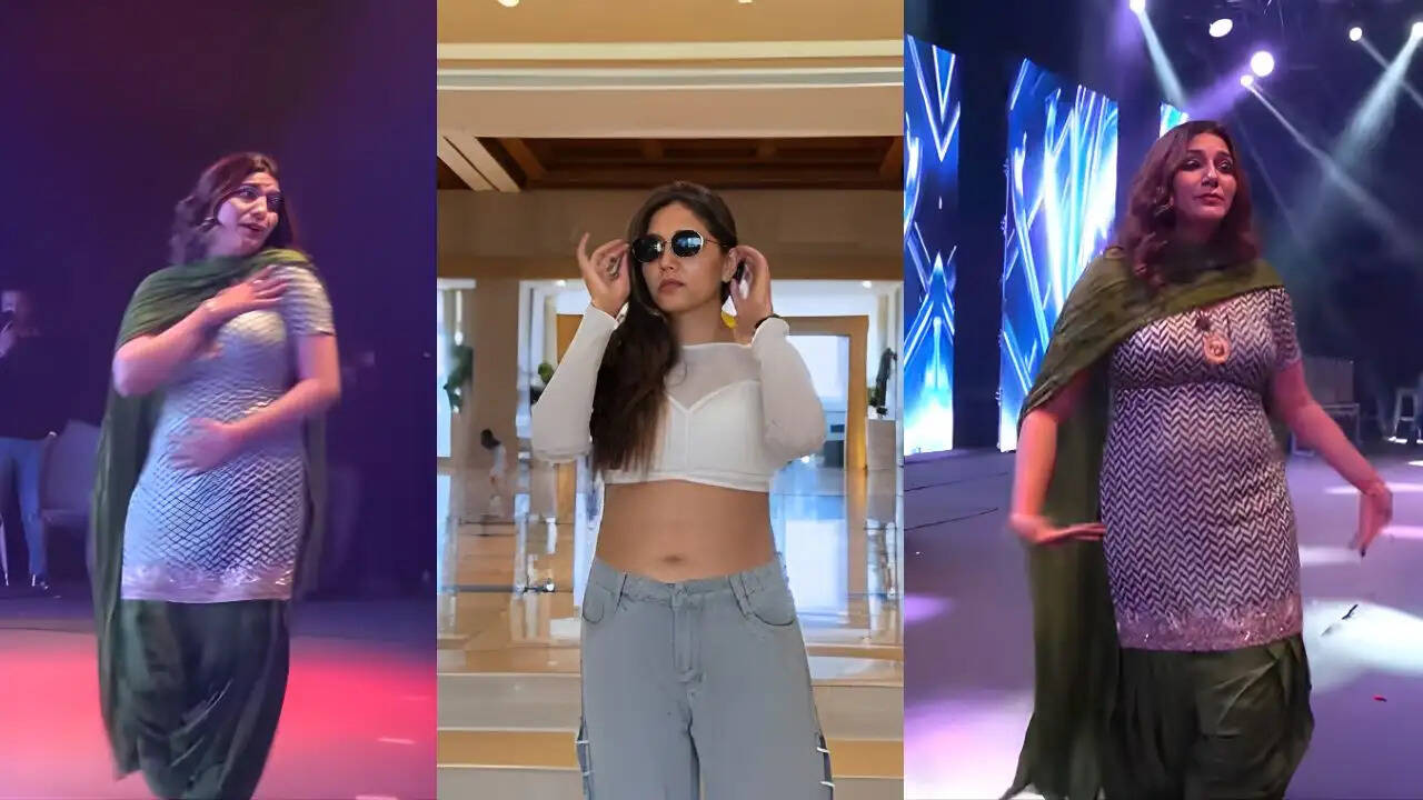 Sapna Choudhary ने 'छाती के लागे रहिए' गाने पर लगाए जबरदस्त ठुमके