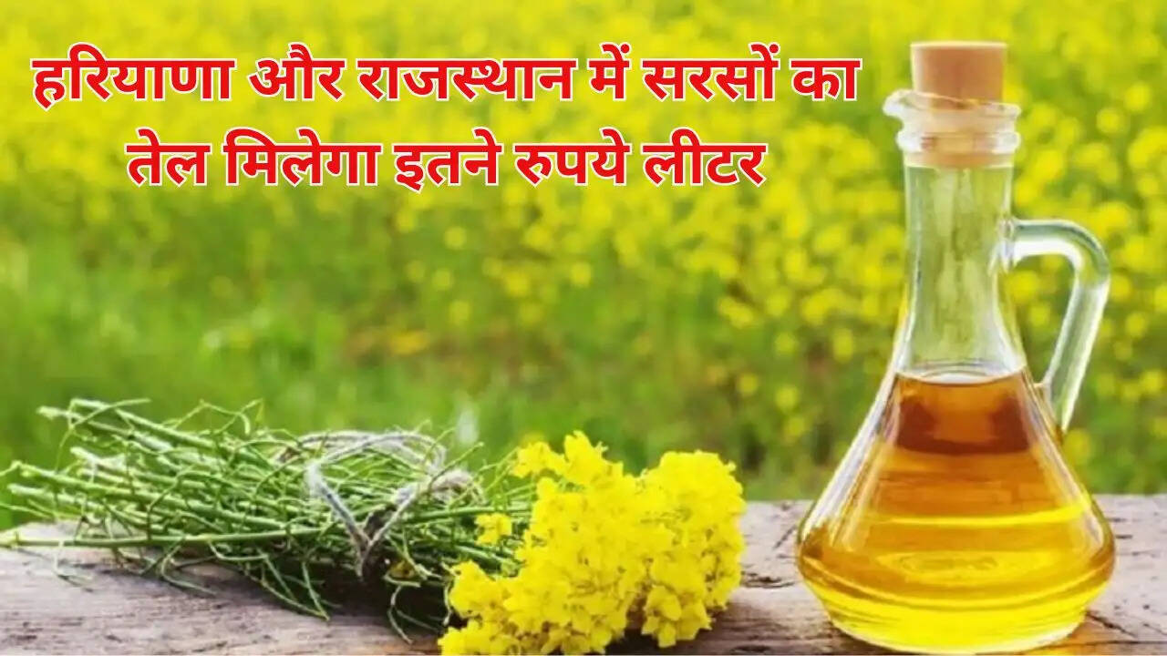 हरियाणा और राजस्थान में सरसों का तेल मिलेगा इतने रुपये लीटर