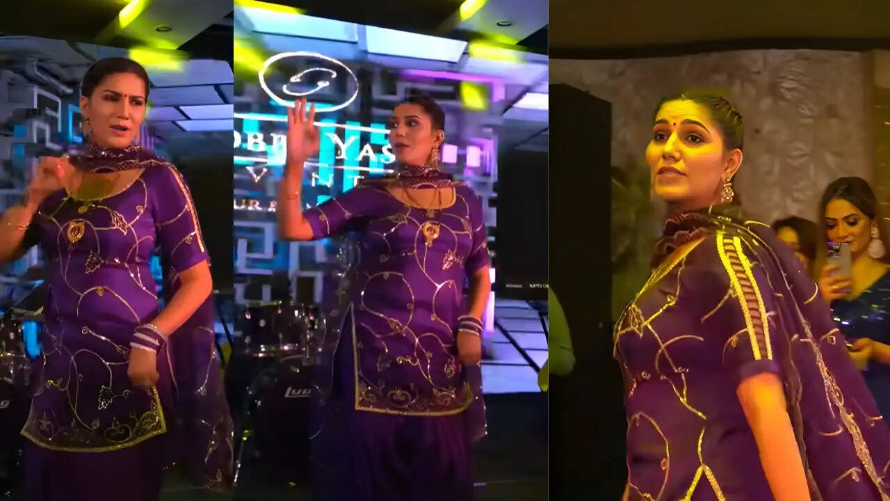 Sapna Choudhary ने 'लपेटें' गाने पर लगाए जबरदस्त ठुमके