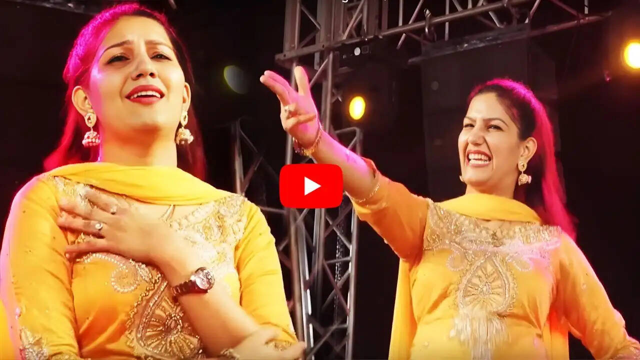 Sapna Choudhary ने 'बंदूक चलेगी तेरी' गाने पर लगाए जबरदस्त ठुमके