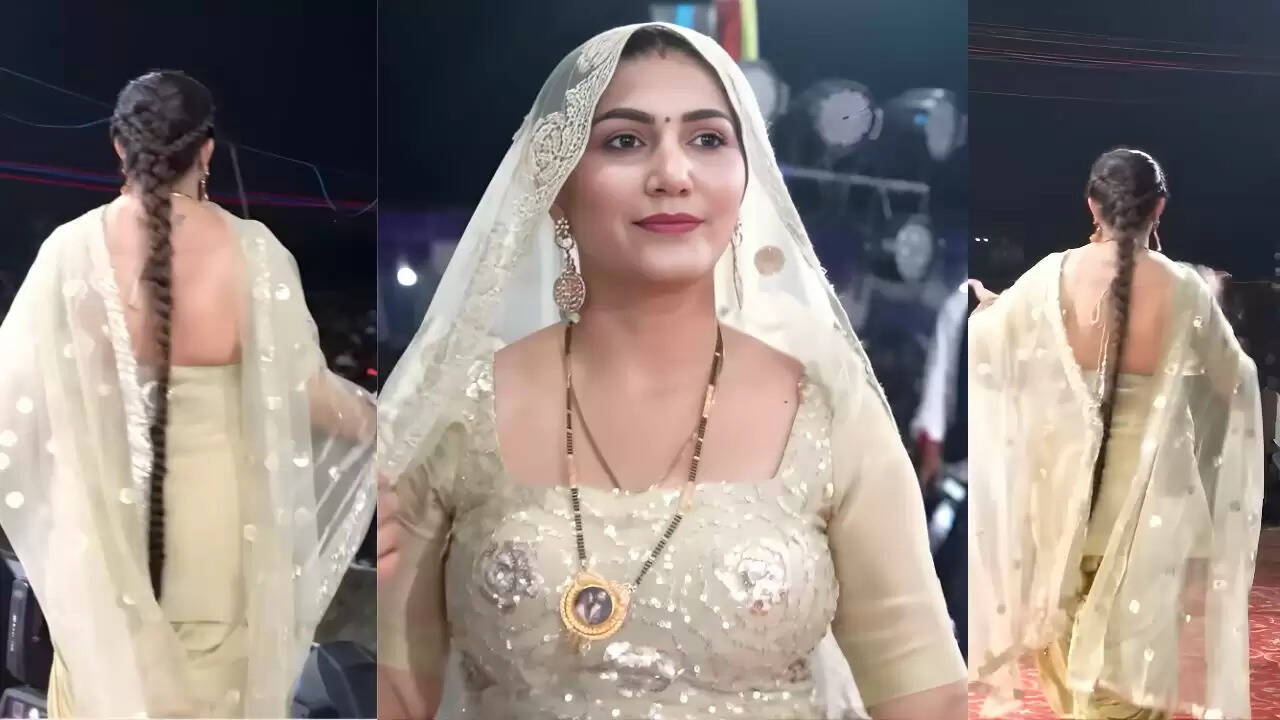 Sapna Choudhary ने 'पानी छलके' गाने पर लगाए धमाकेदार ठुमके